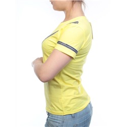 161-1 Футболка женская (95% хлопок, 5% спандекс) размер свободный 42-44