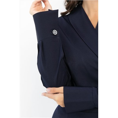 Платье Соломия (синее) П14216-5М