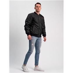 Бомбер-пилот черный