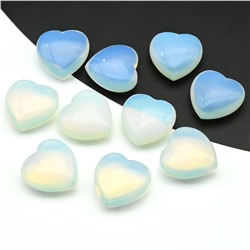Сердце из лунного камня имитация 25*25*12мм