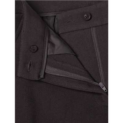 Прямые брюки из супер-плотной эластичной поливискозы