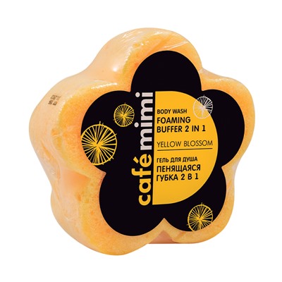 Гель для душа Пенящаяся губка 2 в 1 YELLOW BLOSSOM 60г