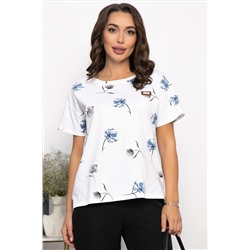 Футболка Мэнси (белая) Б14126-4М