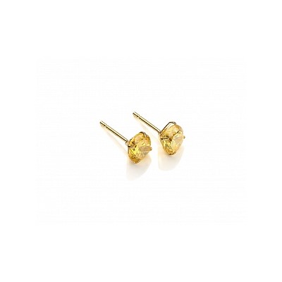 Серьги-гвоздики PR1469 -7 желт