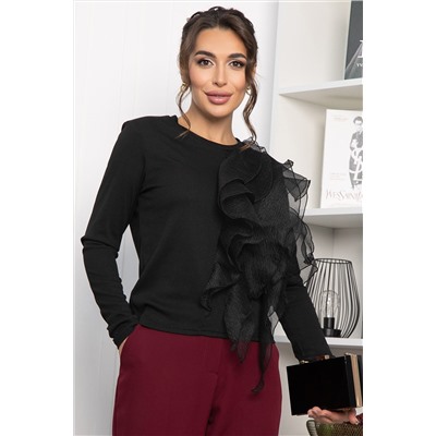 Блуза Риана (черная) Б14224-5М