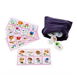 Лото с пластиковыми фишками «Родная природа»