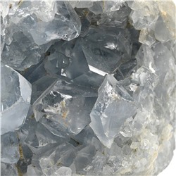 Друза целестина вес 1214г, размер 90*88*80мм