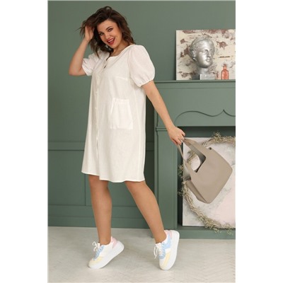 BegiModa 1006 молочный, Платье