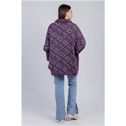 Bonadi М-1631 бордовый, Пончо