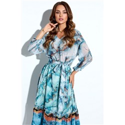 TEZA 4142 голубой, Платье