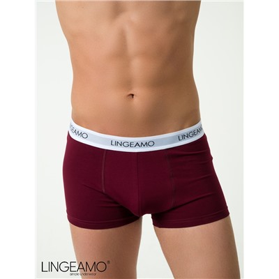 Трусы мужские боксеры LINGEAMO темно-бордовые ЛБ-03 (28)