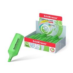 Текстовыделитель Visioline Mini Spring зеленый 48787 ErichKrause