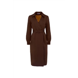 Elema 5К-12289-1-170 коричневый, Платье
