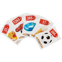 Настольная игра «Денежка. Играем в магазин. Покупаем всякую всячину»