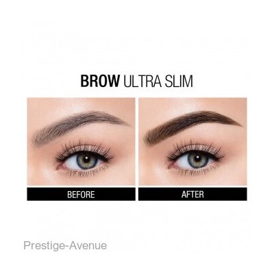Карандаш для бровей O.TWO.O Fine Triangle eyebrow pencil (арт. 1007)