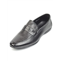 C150-1 BLACK Полуботинки мужские (натуральная кожа) размер