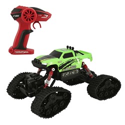 Wincars. Гусеничный вездеход 4х4 Р/У, 2 комплекта колёс, USB-зарядка (в ассортименте) СА 2511