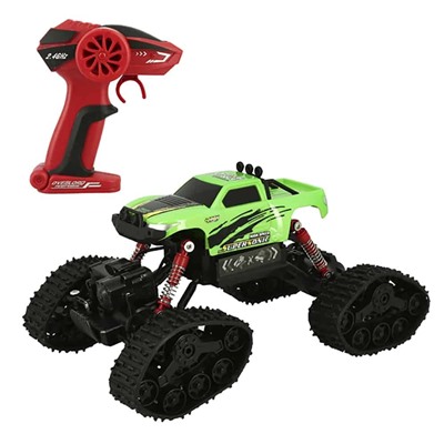 Wincars. Гусеничный вездеход 4х4 Р/У, 2 комплекта колёс, USB-зарядка (в ассортименте) СА 2511