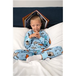 Хлопковая пижама для мальчика Happyfox