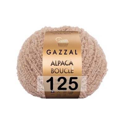 Пряжа Gazzal Alpaca Boucle
