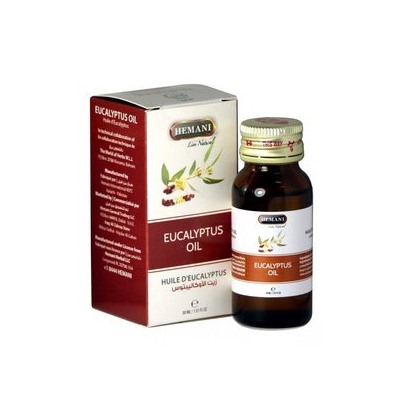 EUCALYPTUS OIL, Hemani (Масло ЭВКАЛИПТА, Хемани), 30 мл.