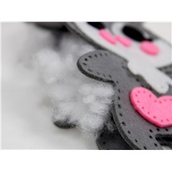 Мягкая игрушка из фетра «Зайчонок» своими руками