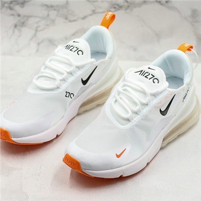 Кроссовки Nike Air Max 270 white/orange