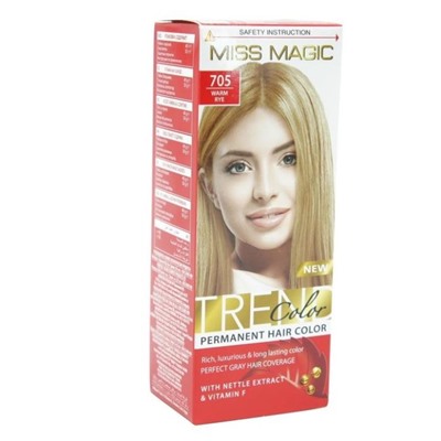 MISS MAGIC Стойкая краска д/волос 705 спелая рожь