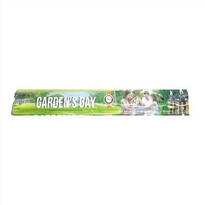 GARDEN'S DAY Premium Hand Dipped Incense Sticks (Аромапалочки премиум-класса ЗАЩИТА ОТ КОМАРОВ И МОШЕК), 1 уп. 10 палочек.