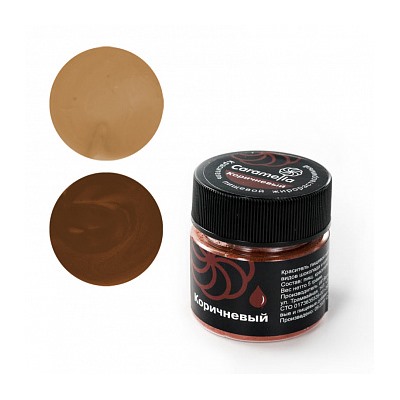 Краситель сухой жирорастворимый Caramella Коричневый 5 гр