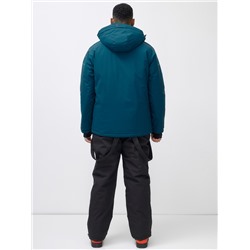 Горнолыжный костюм мужской зимний синего цвета 390S