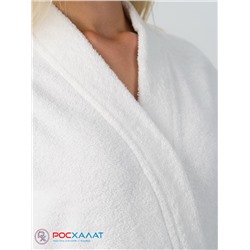 Махровый халат Кимоно унисекс 28/1 Белый МЗ-24 (1)