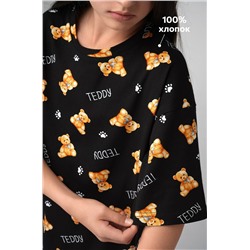 Туника оверсайз для девочки Happyfox