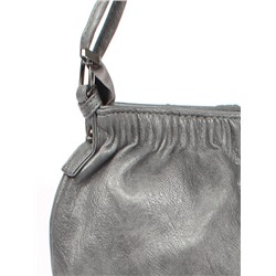 Сумка женская искусственная кожа Ch&K-9002,  1отд,  плечевой ремень,  серый 257618