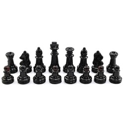 Шахматы - мини из янтаря 105*95*70мм.