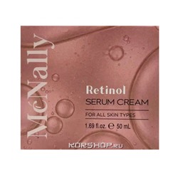 Крем для лица с ретинолом Retinol Serum Cream McNally, Корея, 50 мл Акция