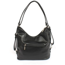 Сумка женская искусственная кожа GT-L 63465 F 001-1/109A-1,  (рюкзак-change)  1отд+карм/перег,  черный 256673