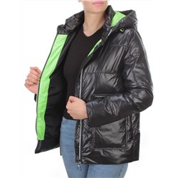 8263 BLACK Куртка демисезонная женская BAOFANI (100 гр. синтепон) размеры 42-44-46-48-50