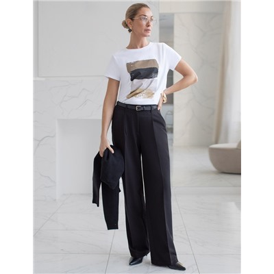 Футболка из 100% хлопка с авторским принтом