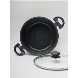 Кастрюля литая со стеклянной крышкой, 4 л (8шт)