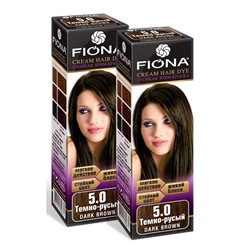 FIONA Стойкая крем-краска д/волос  5.0 Темно-русый