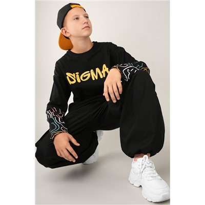 Детский лонгслив с двойным рукавом Happyfox