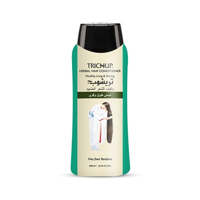 TRICHUP Herbal Hair Conditioner HEALTHY LONG & STRONG, Vasu (ТРИЧУП (ТРИЧАП) травяной кондиционер ЗДОРОВЫЕ ДЛИННЫЕ СИЛЬНЫЕ, Васу), 200 мл.