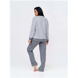 Костюм женский Текс-Плюс, цвет серый белый