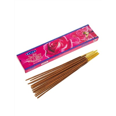 Satya FRESH ROSE Incense (Благовония СВЕЖАЯ РОЗА, Сатья), 18 г.