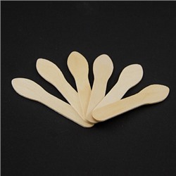 Ложечки деревянные для мороженого 75*17 мм, 50 шт