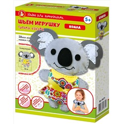 Мягкая игрушка из плюша «Коала» своими руками