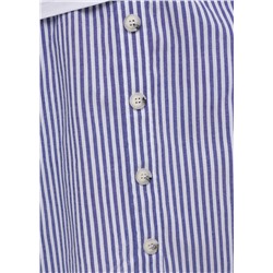 CLE юбка дев.892206/40ппн, джинсовый/белый