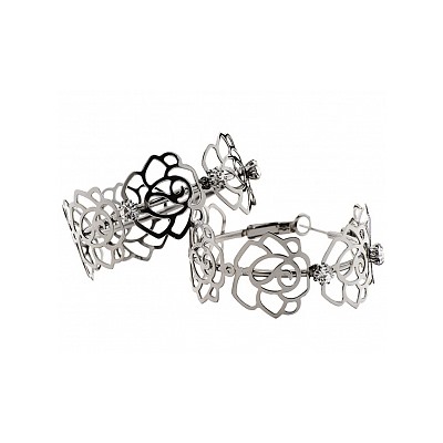 Серьги PR2952 темн.сер