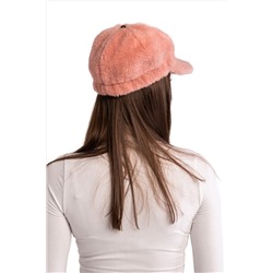 МЕХОВАЯ КЕПКА NEW цвет ЛОСОСЬ